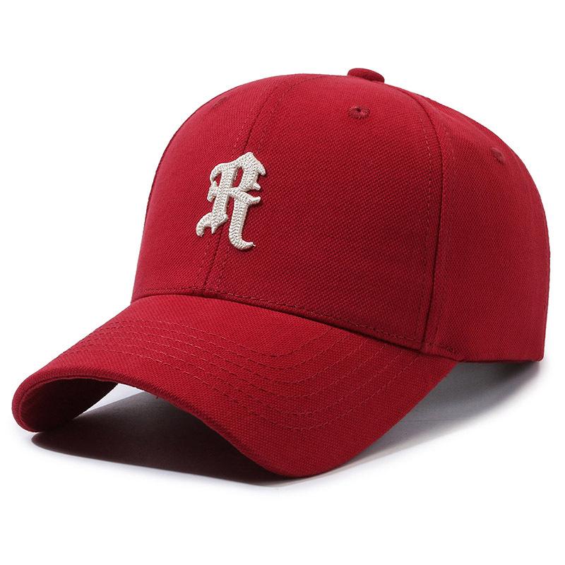 Embroidered Letter Baseball Cap Women'S Outdoor Versatile And Thin Face Small Cap Men'S Sports Sun Protection Hat