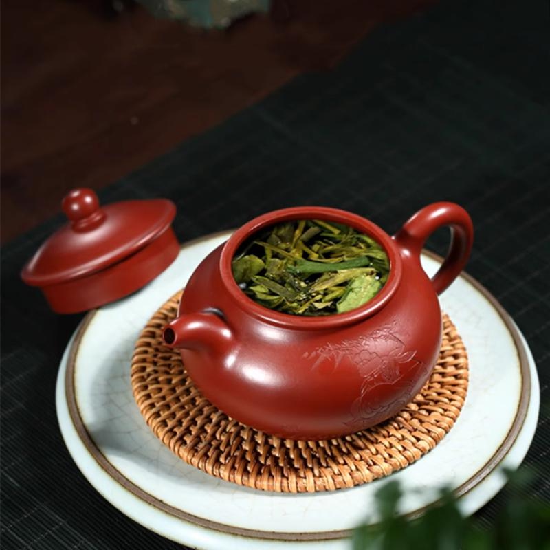 280ml Chinese Yixing Purple Clay Teapot Famous Handmade Zisha Tea Pot Household Beauty Tea Infuser Kettle Tea Set Teaware