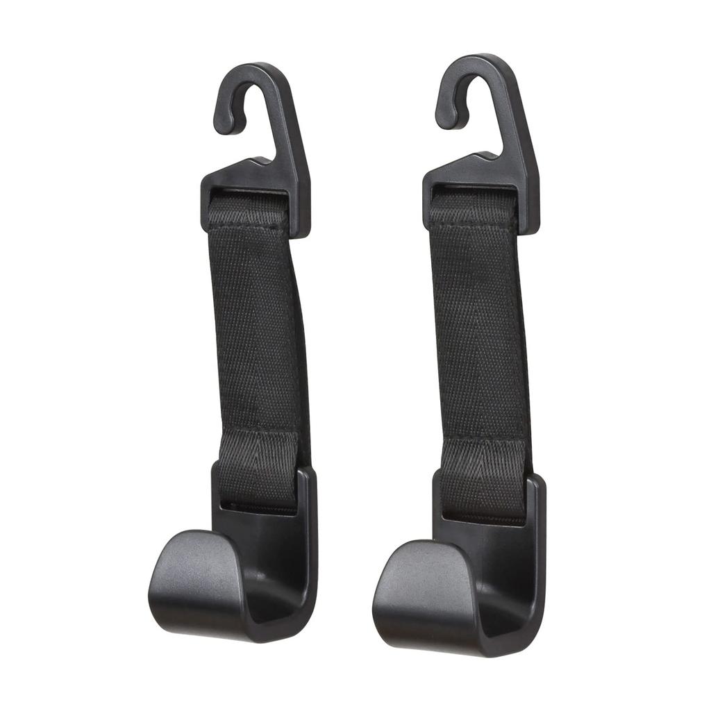 Seiwa IMP129 Short Seat Hooks for Car Supplies, 2 Pack of 2, Load Capacity