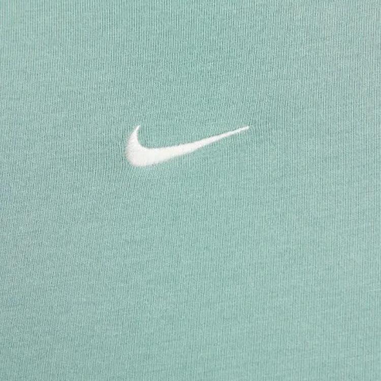 Nike Als W Nsw Nk Chll Knt Md Crp Logo Einfarbig Locker Outdoor Rundhals Kurzarm Normales T-Shirt Damen T-Shirts FV5509-018