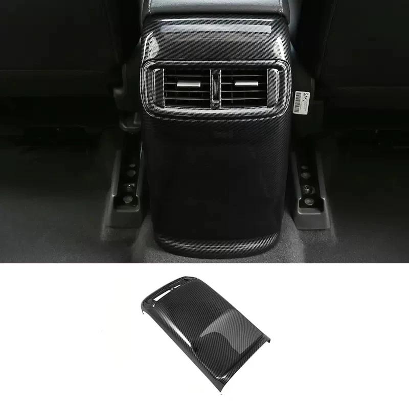 For Honda CRV CR-V C-RV 2017- ABS Carbonfiber Armrest  Window Swtich Cover Gear Shift Panle Air Outlet Steering Wheel Cover