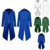 Luxurious Victorian Coat For Men Featuring Exquisite Corset Style And Button Front