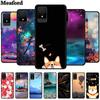For TCL 501 Case Original Soft Silicone TPU Phone Cases Back Cover For TCL501 Scenery Shockproof Marble Painted Bumper Cute Etui