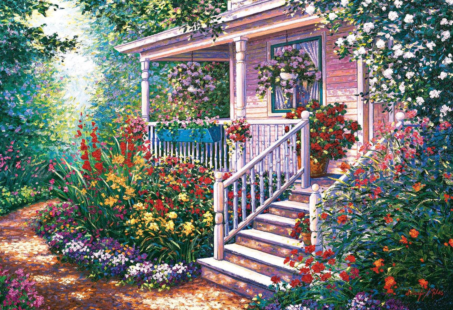 

1053 Piece Jigsaw Puzzle Mary Ann Cottage Super Small Pieces (26x38cm)
