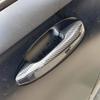 for Mercedes-Benz New GLC GLC300 X254 2023 2024 2025 Door Handle Cover Trims with Smart Keyhole (Carbon Fiber Pattern)