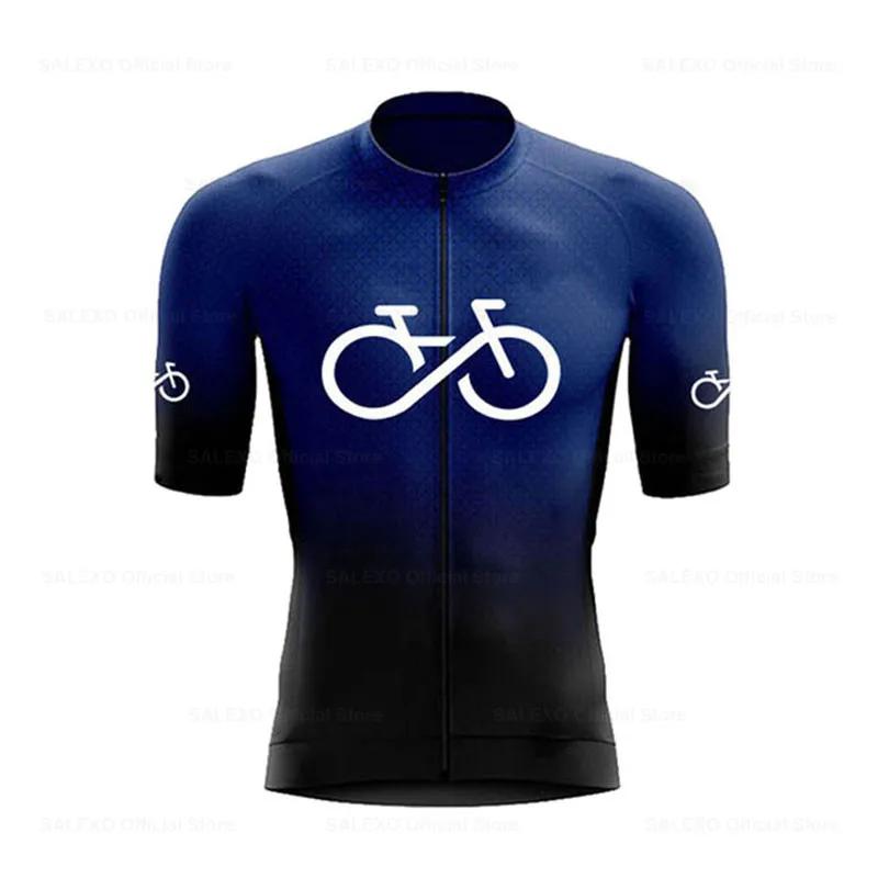 2026 Summer Breathable Cycling Suit Set  Gradient Cycling Jersey Set Men  Short Sleeve MTB Bike Clothes Uniform Bicycle Suit Breathable Bicycle Suit