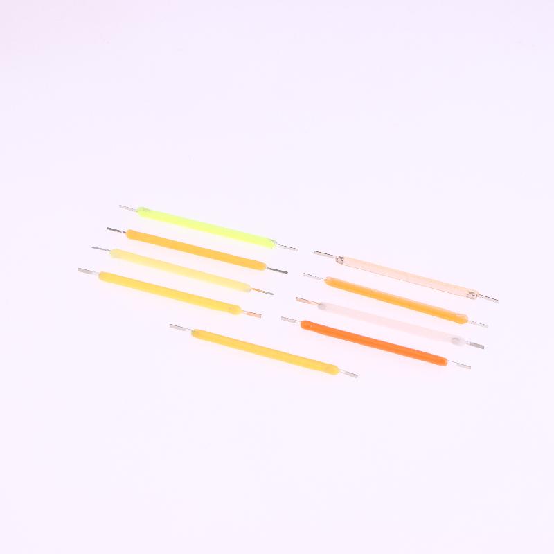 10Pcs Edison Bulb Led Filament Lamp Parts 38Mm Dc3V Led Bead Incandescent Light Accessories Diode For Holiday Lighting Diy