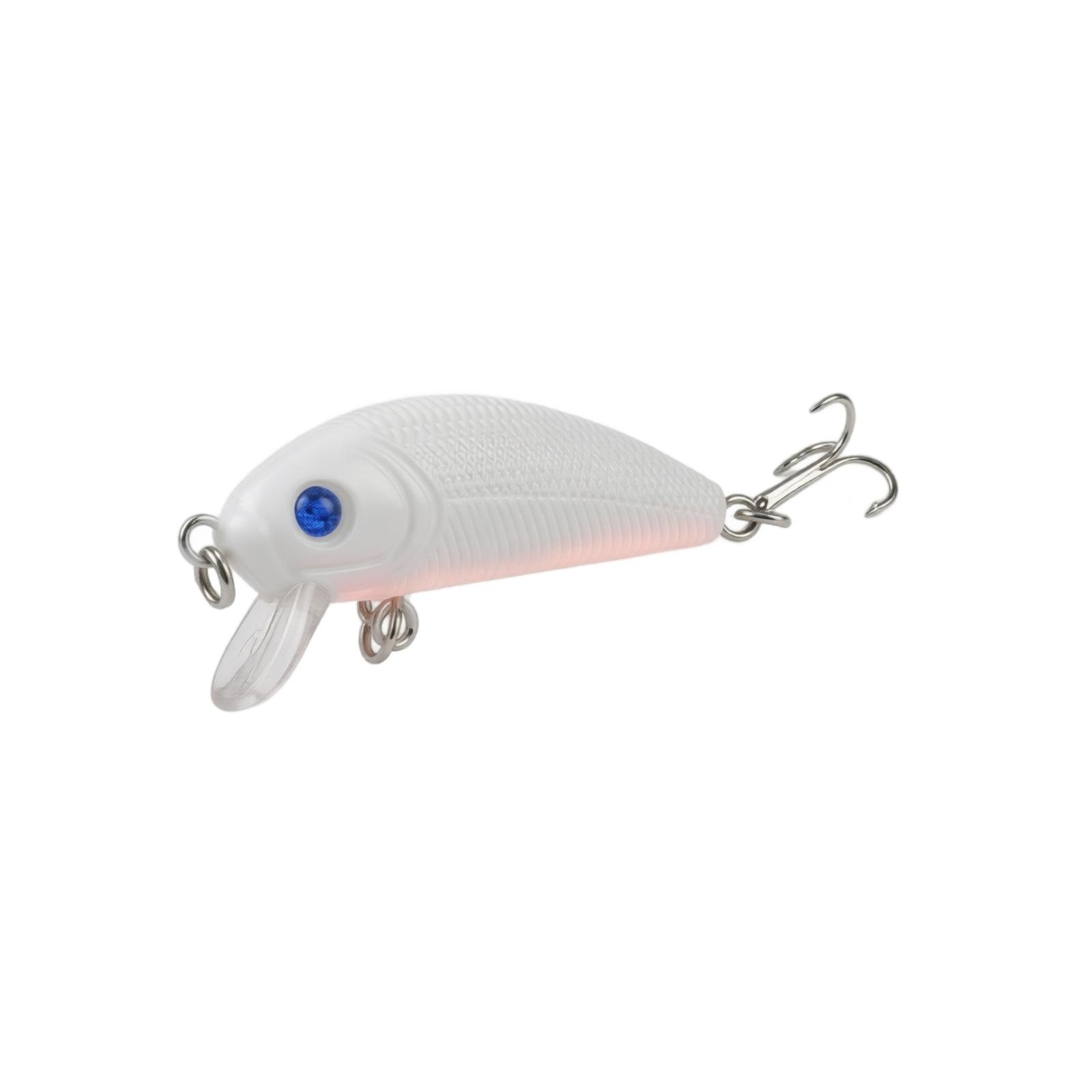 

Fishing Lure Hard Plastic Minnow Bait 4 5g Artificial Lure for Freshwater and Saltwater Fishing with Treble Hooks Durable Design one size