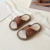 2026 Summer Children's Round Toe Slippers: Girls' Fashionable Toe-Covered Outdoor Sandals.