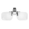 Clip On Magnifying Glass 2X Hands Free Glasses Style Magnifier for Reading Close Up Work Observation