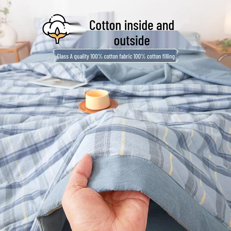 Tianhengyucheng 100% Cotton Summer Quilt