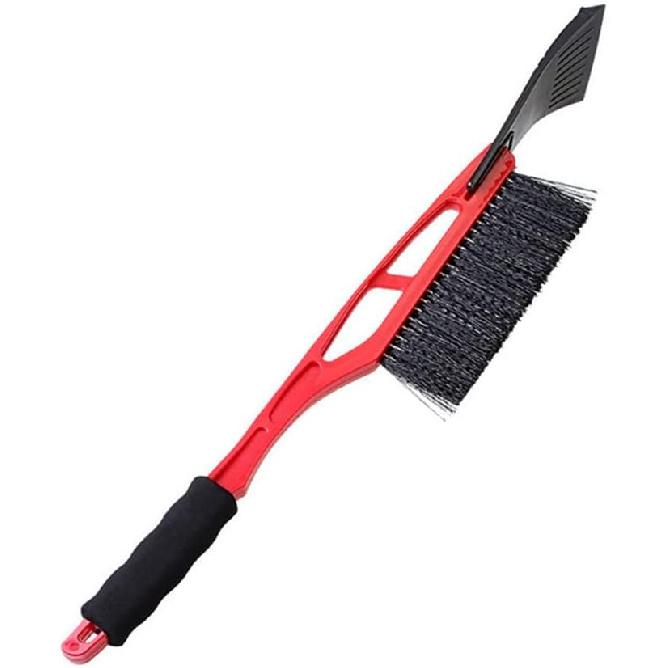 

2 in 1 Snow Brush and Ice Scraper, Ergonomic Foam Grip Anti-Freeze Snow Shovel, Durable Windshield Glass Cleaner for Cars, Trucks, SUVs, and MPVs,