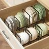 1pc Kitchen Dish Rack, Cabinet-Mounted Plate Drying Rack, Household Tableware Organizer and Storage Rack
