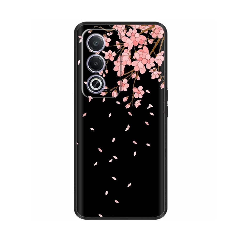 Phone Case for OPPO K12X 5G 6.67" CPH2667 Protection Luxury  Soft Black Silicone Shockproof Shell Painted Back Cover Funda Coque