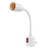 Lamp Holder LED Safety Easy Lights Safe Installation Reliable One Key Operation Flame-retardant Adjustable Rotating