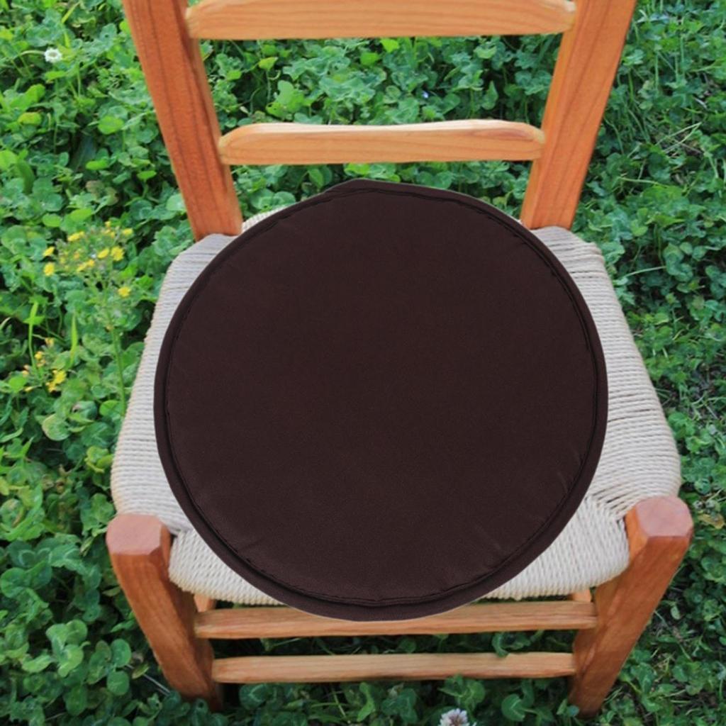 Round Chair Seat Cushion Anti Slip Pad Stool for Household Garden Sofa