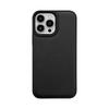 Simple Black Lychee Pattern Suitable for Apple 16 Mobile Phone Case IPhone 14 Promax Personality 11 Leather Pattern 13 High End