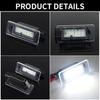 High Brightness LED License Lamp Energy Efficient LED Number Plate Lighting LED License Plate Illumination for C27