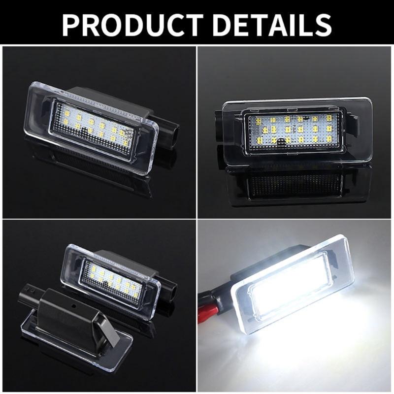 High Brightness LED License Lamp Energy Efficient LED Number Plate Lighting LED License Plate Illumination for C27