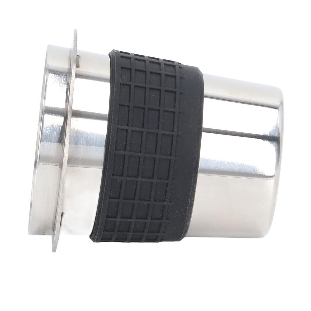 58mm Edelstahl Kaffee Dosierbecher Kaffee Maschinen Griff Aufnahme Pulverbecher mit Silikon