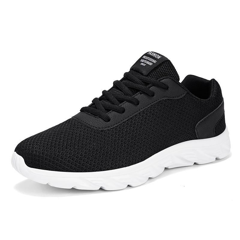 Summer Men'S Casual Shoes Breathable Mesh Men'S Shoes Large Size Fashion Sports Shoes Lightweight Running Shoes