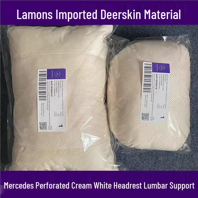 Poduszka zagłówka i podparcia lędźwiowego w stylu Mercedes-Maybach do E-Class/GLC/GLE/GLS