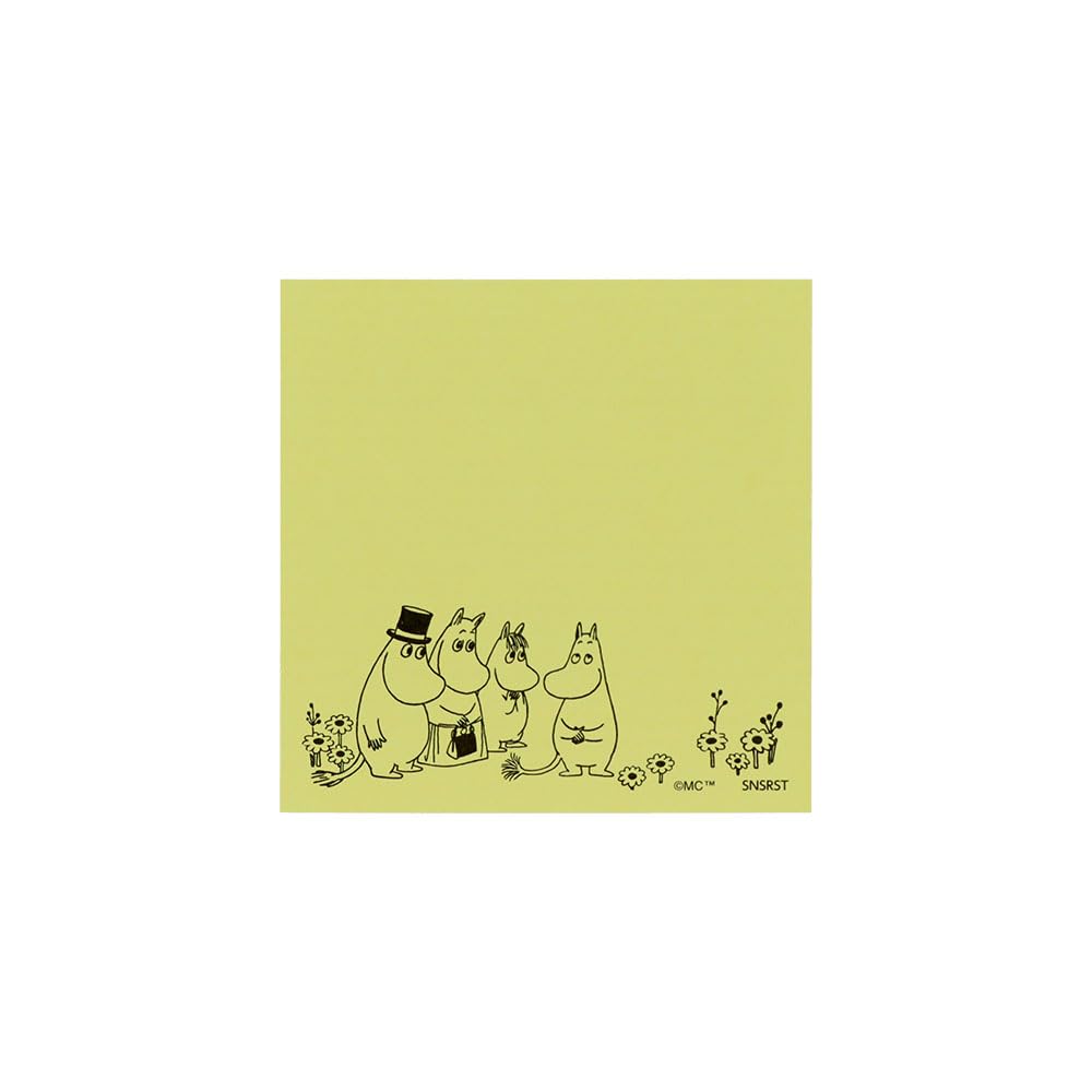 Stationery Moomin Sticky Choose Your Favorite 5 S2848880 Sun-Star Notes, Pattern, Colors, Moomin,