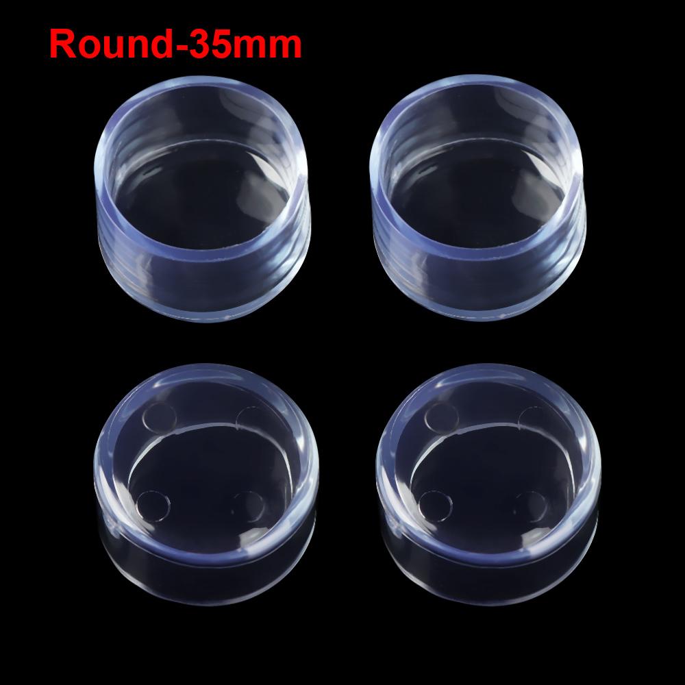 4 pezzi/set Tappi Protettori Piedini Tavolo Sedia Silicone Antiscivolo Piedi per Mobili Tappi per Fori Copertura Antipolvere Piedini Livellanti per Mobili