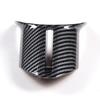 For Benz EQE EQS - ABS Carbon Fiber Steering Wheel Sheet Cover Trim 1PCS