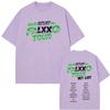 Hot Sale New Feid Ferxxo Tour 2026 T Shirt Unisex Women Fashion Pop Music Tshirt Oversized Short Sleeve Hip Hop Ocollar Tshirts