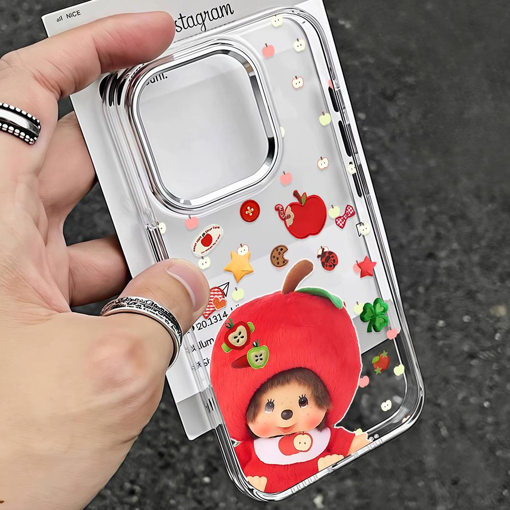 Cute Monchhichis New Ins Phone Case For Xiaomi Redmi Note A5 A3 15 14 13 14c 13c 12 11 12s 12c 10c 10 9 Pro Plus 4G 5G Cover