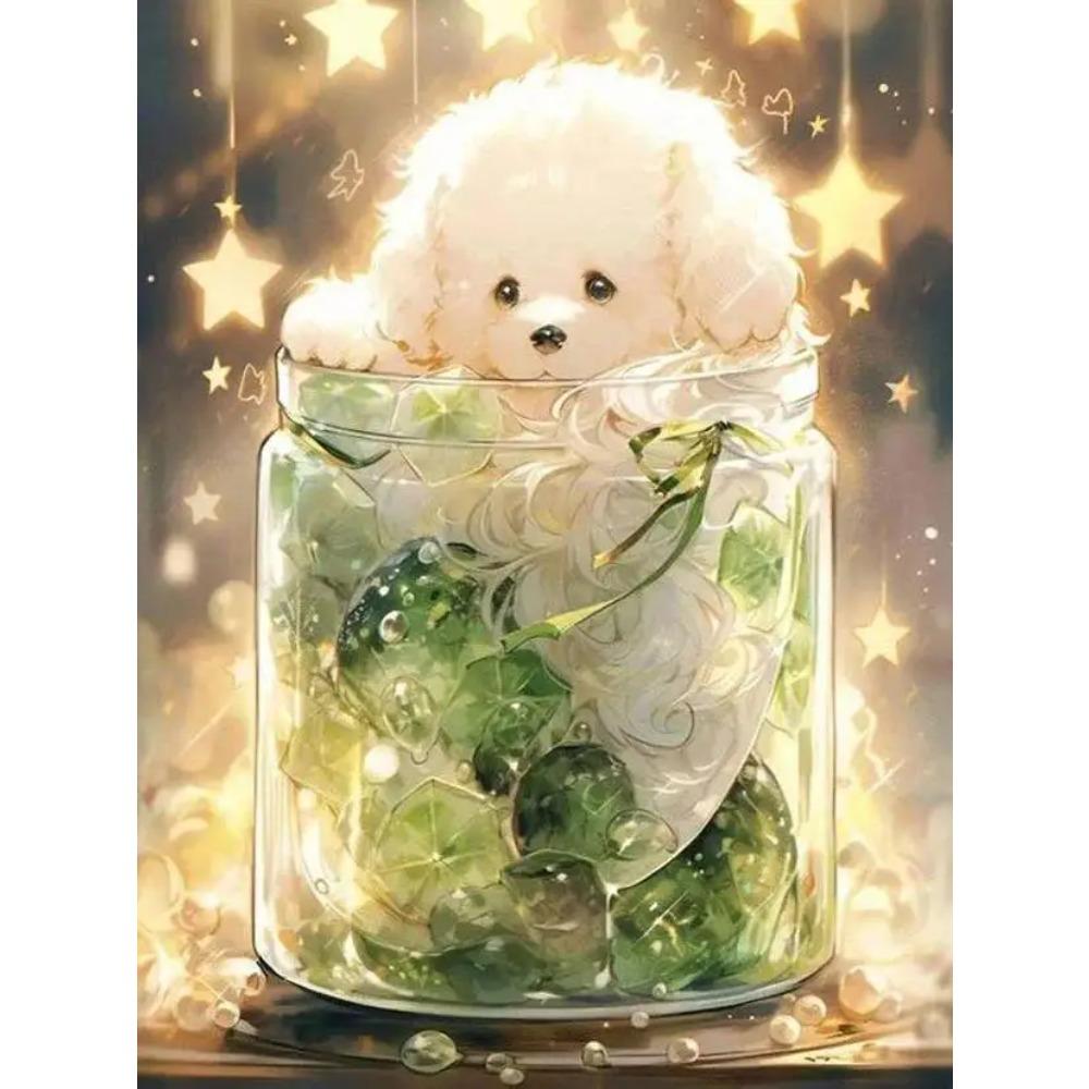 Pittura diamante a cerchio completo fai da te punto croce 3D Gatto Farfalla decorazione casa arte pittura diamante stella pittura diamante 5d