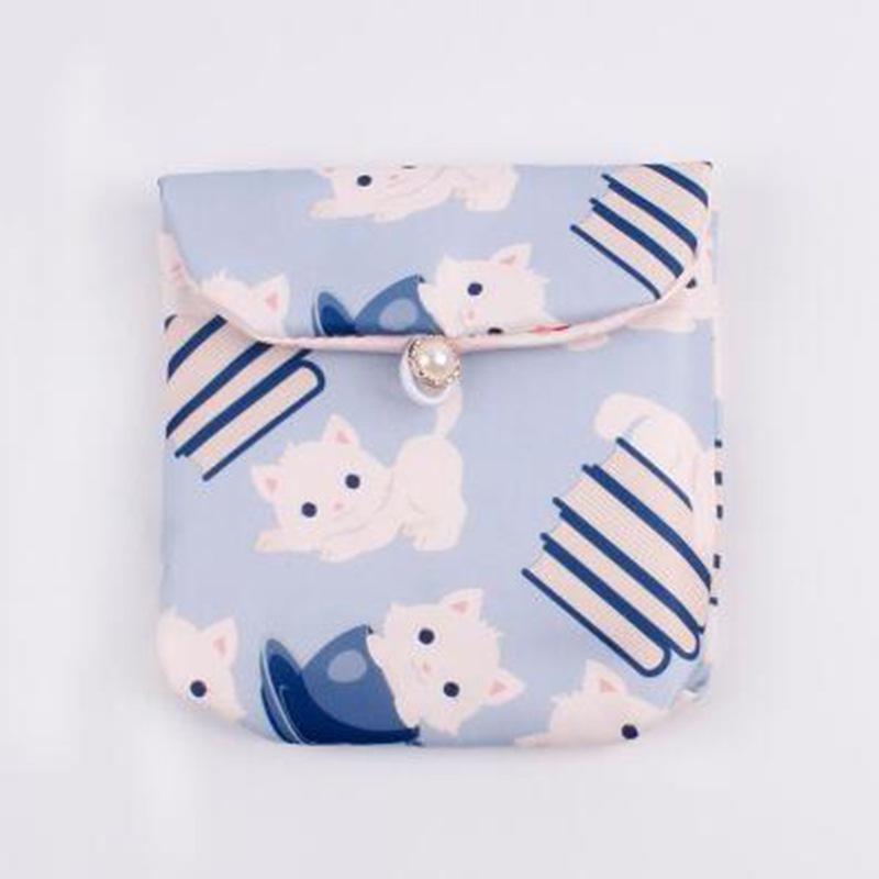 Stylish Portable Sanitary Pad & Coin Purse for Girls