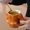 3D-Keramiktasse, Muskeltasse, Kaffeetasse, Milchtasse, Mann, Fitnessstudio-Trainer, Büro, Haushalt, kreativ, lustig, Wassertasse, Neujahrs-Geburtstagsgeschenk