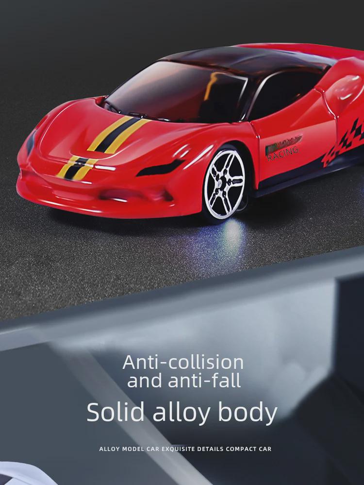 Children's Alloy Sliding Toy Sports Car Metal Model Cake Ornaments Decoration
