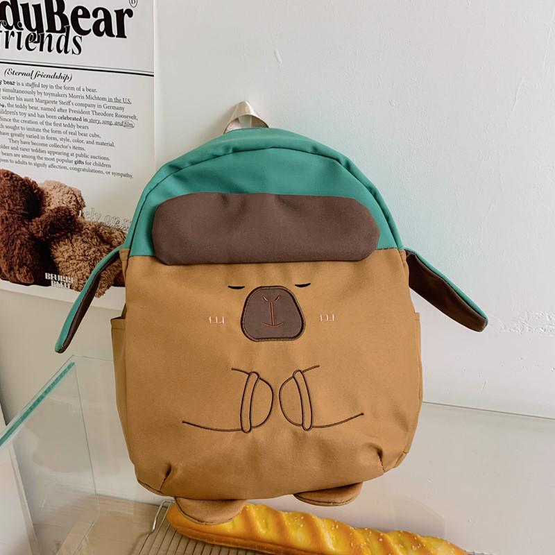 2025 Trendy Capybara Girl's Cartoon School Backpack