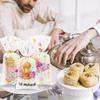 50-500PCS Ramadan Holiday Flat Pouch Set 3 in 1 Flower Crescent Pattern Eid Mubarak Candy Favor Party Gift Bag