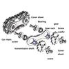 Sprockets Flywheel Fingertip Gyro Fidget Spinner Antistress Anxiety Metal Bike Chains Edc Spinner Fidget Toys For Adult Kids