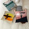 Beach Surfing Girl Pillow Gift Home Office Decoration Bedroom Sofa Car Cushion Cover Case 45x45