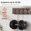 4/5/6/10 Pcs Heavy Duty Coat Hook Carbon Steel Towel  Hanging Hook Door Hook  Bathroom Use