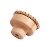 Furniture Hardware Wooden Handles Dresser Pulls Round Wardrobe Handle Rattan Drawer Knobs  Home