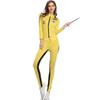 Yellow Racing Suit, Cosplay Motorcycle Suit, Halloween Party Suit, Night Show D Suit