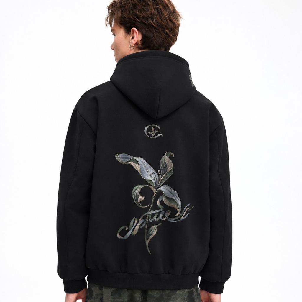CLOT Sweatshirts Unisex Hooded Non Detachable Moderate Straight Fit EL2630120G130045-P1