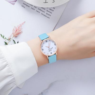 Bunte Candy Fresh Damen-Quarzuhr „One Arrow Through the Heart Personality“-Damengürteluhr