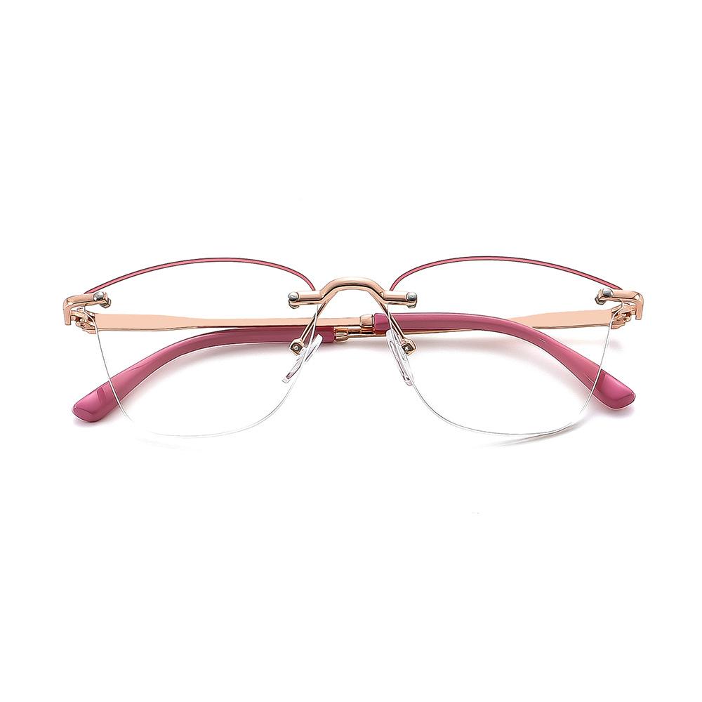 New Cut edged Womens Anti blue Light HD Reading Glasses Fashionable Ultra light for Middle aged Elderly JH252