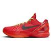 Zoom Kobe 6 Protro Reverse Grinch Unisex Sneakers Red Bright-Crimson Black FV4921-600
