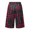 Men's Loose Fit Casual Shorts with Large Pockets Halloween Print