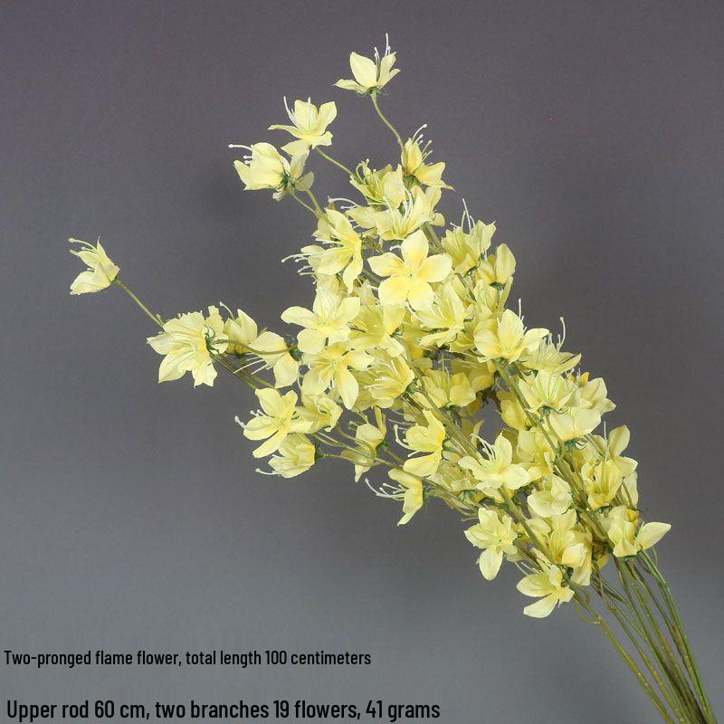 Wedding Yellow Silk Peony & Lotus Flower Arrangement for Ceiling and Aisle Decoration