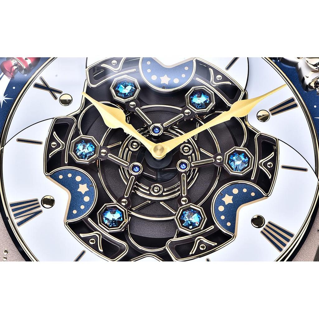 SEIKO Quartz Movement Plastic Wall Clock Unisex Gold QXM350G QXM350G