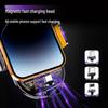 Q18C Punk Style 15W Wireless Car Charger & Phone Holder with Infrared Sensor and Automatic Magnetic Clamping